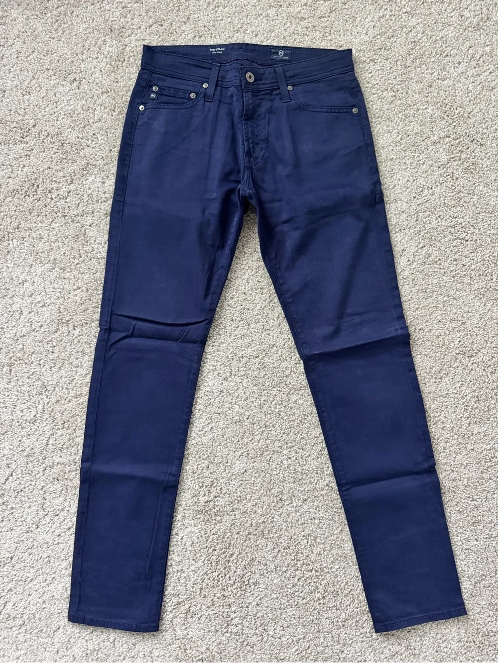 AG Adriano Goldschmied The Dylan Men's Slim Skinny Jeans in Purple